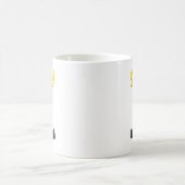 くしゃみハロウィーン矮小衣装のカラーマッチング コーヒーマグカップ (中央)