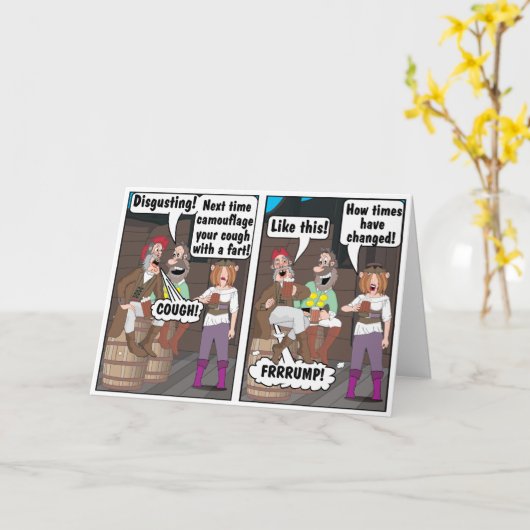 くしゃみ対FART カード (黄色い花)