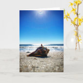 くじ引き式のあいさつ空白のカード(内側) カード (黄色い花)