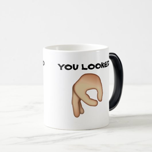 👌くじ熱暴露カップ👌 モーフィングマグカップ (正面右)