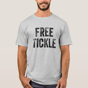 くすぐりのTシャツを放して下さい Tシャツ