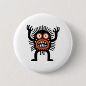 くすぐる 缶バッジ (正面)