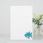 くすぶるサメの漫画 便箋 (スタンド正面)