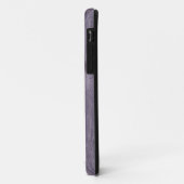 くすんだパープルウッド Case-Mate iPhoneケース (裏面/左)