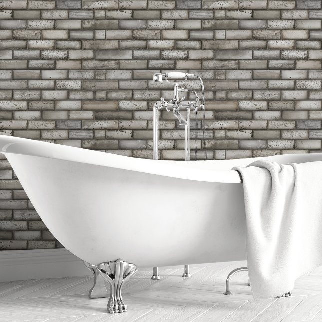 くすんだ灰色のレンガ 壁紙 (クリエイターアップロード済み)