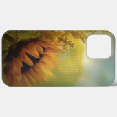 くすんだ花のケースメイトiPhoneケース Case-Mate iPhoneケース (裏面 (横))