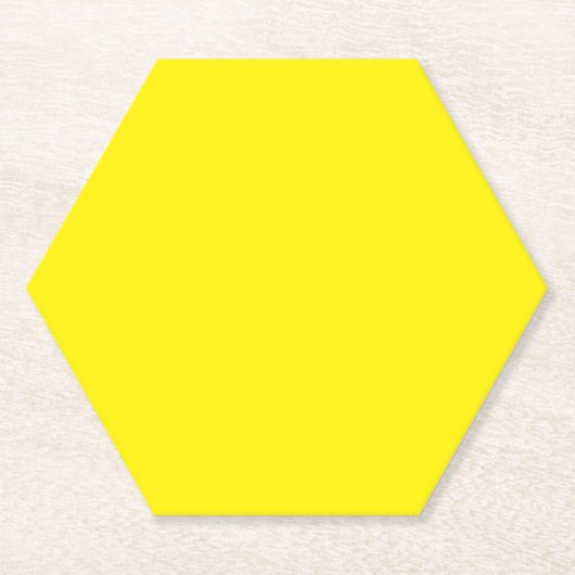 くすんだ黄色,黄金の夢,ライトゴールド, ペーパーコースター (正面)