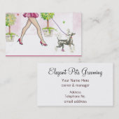 くず中国のくず犬 名刺 (正面/裏面)