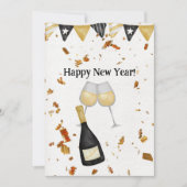 くず引きハッピーニューイヤーカード シーズンカード (正面)