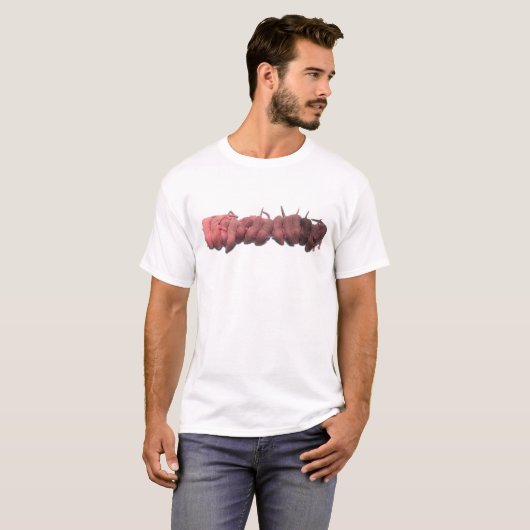 くず整列のティー Tシャツ (正面フル)