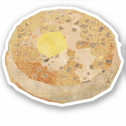 くず独身のれ シール (正面)