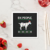 くそったれの人々がサンタに贈ったダサいクリスマスプレゼント スタンダードカクテルナプキン (インサイチュ)