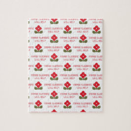 くそったれ不作法なクロスステッチおもしろい不敬なユーモア ジグソーパズル