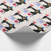 くそったれ縫い縫い縫い縫いヴィンテージ裁縫機 ラッピングペーパー (角)