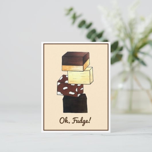 くそっ！ごめん、誕生日忘れたよ、フーディー ポストカード (スタンド正面)