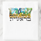 くそっ 長方形シール (バッグ)