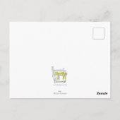 くそ不気味くそブウ!」 ハロウィン葉書 ポストカード (裏面)