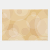 くそ！犬の恋人 – 子犬のパターン ラッピングペーパーシート (正面3)