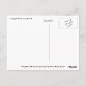 くそ！(x9)はがき ポストカード (裏面)