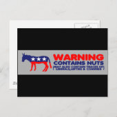 くだらない反自由主義のなバンパーステッカーを含んでいます ポストカード (正面/裏面)