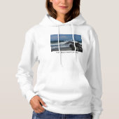 くだらない時に波を打ち砕く パーカ (正面)