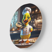 くだらない菓子屋 ラージ壁時計 (傾斜)