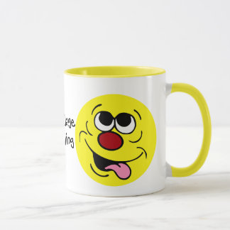 くだらない顔Grumpey マグカップ