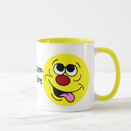 くだらない顔Grumpey マグカップ (右)