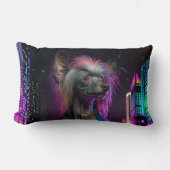 くちくち中国のの犬の枕パンキー ランバークッション (正面)