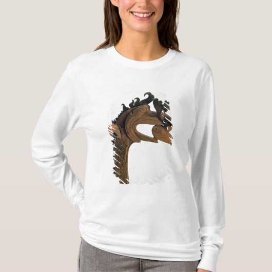 くちばしのシカを握っているグリフィン Tシャツ (正面)