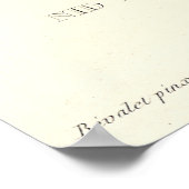 くちばしのハチドリの愛らしい巣かわいらし-! ポスター (角)