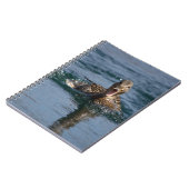 くちばしを開けてアヒル ノートブック (左側)