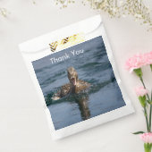 くちばしを開けてアヒル フェイバーバッグ (封をした状態)