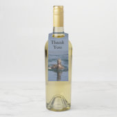 くちばしを開けてアヒル ボトルネックタグ (ボトル)