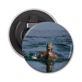 くちばしを開けてアヒル 栓抜き