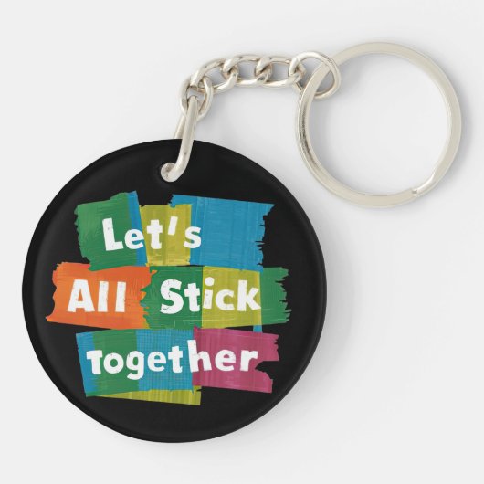 くっつく キーホルダー (裏面)