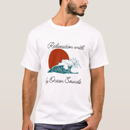 くつろぎと海サウンド Tシャツ