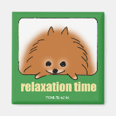 くつろぎの時間 マグネット (正面)