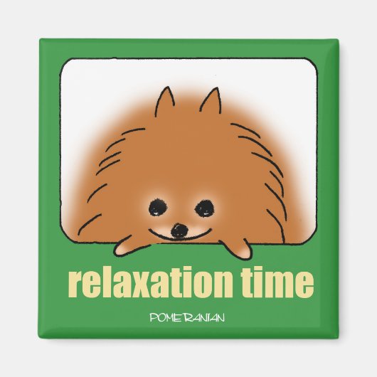 くつろぎの時間 マグネット (正面)