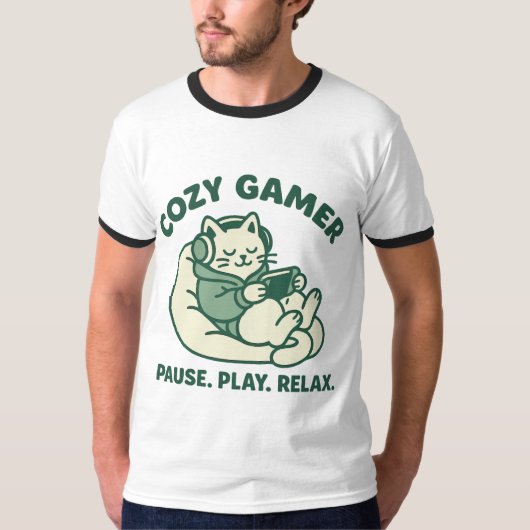 くつろぎゲーマーモード Tシャツ (正面)