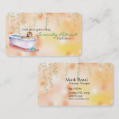 くつろぎスパ 名刺 (正面/裏面)