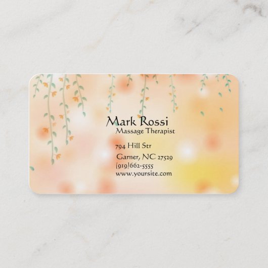 くつろぎスパ 名刺 (裏面)