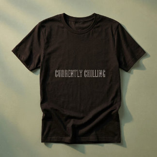 くつろぎタイム 落ち着く コミックバンド 楽しいTシャツ Tシャツ