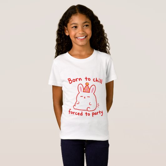 くつろぎバニー・パーティー Tシャツ (正面フル)