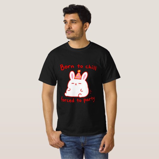 くつろぎバニー・パーティー Tシャツ (正面フル)
