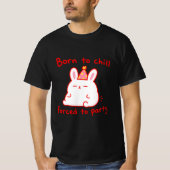 くつろぎバニー・パーティー Tシャツ (正面)