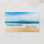 くつろぎビーチエレガントスパ旅行休暇 名刺 (正面)