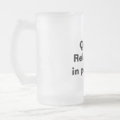 くつろぎフロストマグカップ フロストグラスビールジョッキ (左)