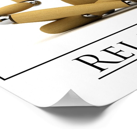 くつろぎポスター ポスター (角)