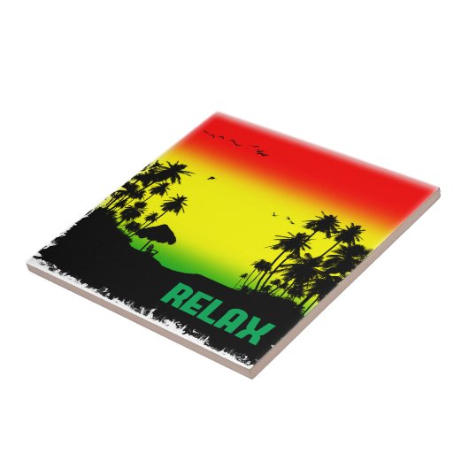 くつろぎラスタ タイル (側面)